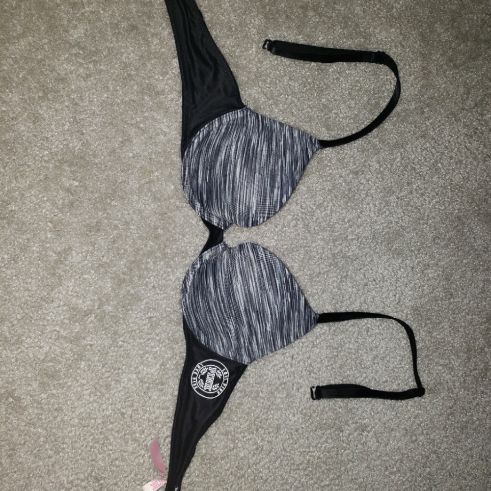 Pink wear everywhere push up bra